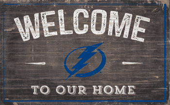 Tampa Bay Lightning 11x19 Welcome to our Home Sign
