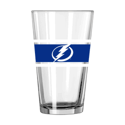 Tampa Bay Lightning 16oz Stripe Pint Glass