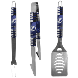 Tampa Bay Lightning 3 pc Tailgater BBQ Set