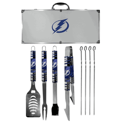 Tampa Bay Lightning 8 pc Tailgater BBQ Set