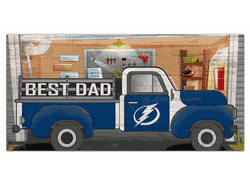 Tampa Bay Lightning Best Dad Truck 6x12 Sign