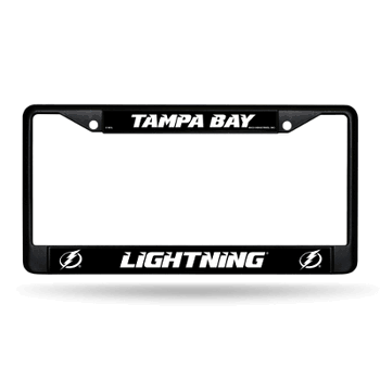 Tampa Bay Lightning  Black Chrome Frame with Decal Inserts 12
