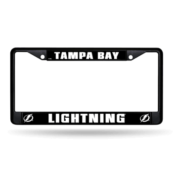 Tampa Bay Lightning  Black Chrome Frame with Plastic Inserts 12