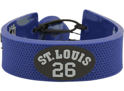 Tampa Bay Lightning Bracelet Team Color Jersey Martin St. Louis Design CO