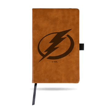 Tampa Bay Lightning Brown - Primary Laser Engraved Small Notepad