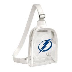Tampa Bay Lightning Clear Mini Sling Stadium Bag
