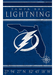 Tampa Bay Lightning Coordinates 17x26