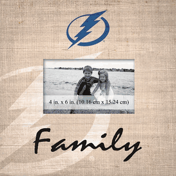Tampa Bay Lightning Family Picture Frame