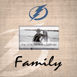 Tampa Bay Lightning Family Picture Frame