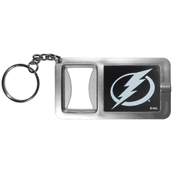 Tampa Bay Lightning Flashlight Key Chain with Bottle Opener