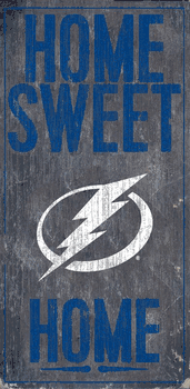 Tampa Bay Lightning Home Home Sweet Home 6x12