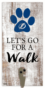 Tampa Bay Lightning Leash Holder 6x12 Sign