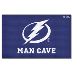 Tampa Bay Lightning Man Cave Ulti-Mat Rug - 5ft. x 8ft.
