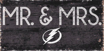 Tampa Bay Lightning Mr. & Mrs. Sign