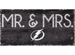 Tampa Bay Lightning Mr. & Mrs. Sign
