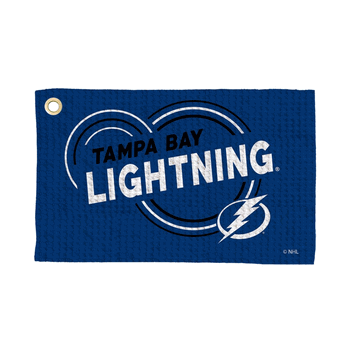 Tampa Bay Lightning NHL Droplets Waffle Fan Towel 16x25 inches