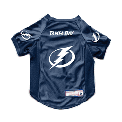 Tampa Bay Lightning Pet Stretch Jersey XS