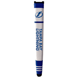 Tampa Bay Lightning Putter Grip (White with colored stripes)