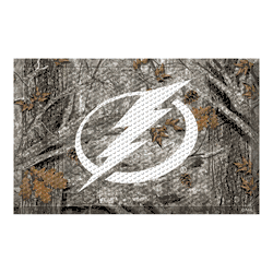 Tampa Bay Lightning Rubber Scraper Door Mat Camo