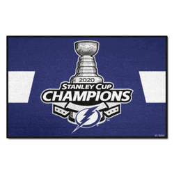 Tampa Bay Lightning Starter Mat Accent Rug - 19in. x 30in., 2020 NHL Stanley Cup Champions