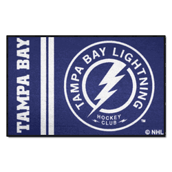 Tampa Bay Lightning Starter Mat Accent Rug - 19in. x 30in., Uniform Design
