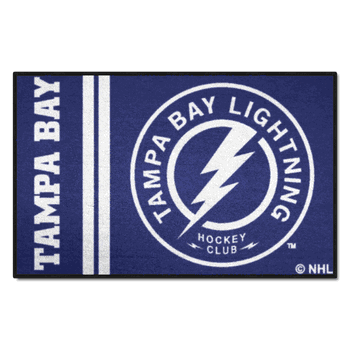 Tampa Bay Lightning Starter Mat Accent Rug - 19in. x 30in., Uniform Design