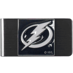 Tampa Bay Lightning Steel Money Clip