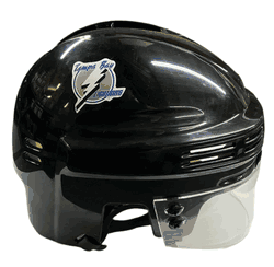 Tampa Bay Lightning T/B SportStar NHL Hockey Player Mini Helmet - Black
