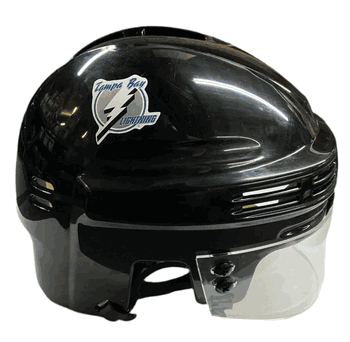 Tampa Bay Lightning T/B SportStar NHL Hockey Player Mini Helmet - Black
