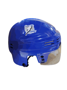 Tampa Bay Lightning T/B SportStar NHL Hockey Player Mini Helmet - Royal