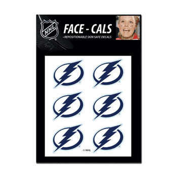 Tampa Bay Lightning Tattoo Face Cals