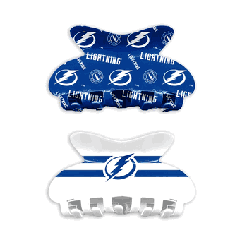 Tampa Bay Lightning Team Hair Claw Set