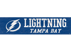 Tampa Bay Lightning Team Name 6x24 Sign
