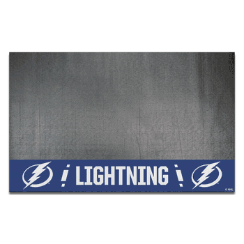 Tampa Bay Lightning Vinyl Grill Mat - 26in. x 42in.