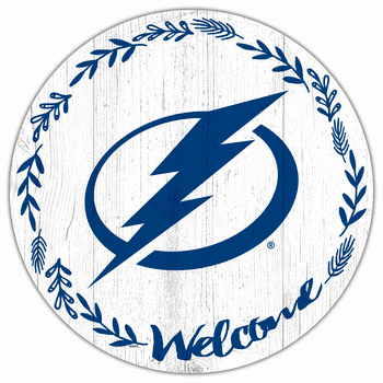 Tampa Bay Lightning Welcome 12in Circle