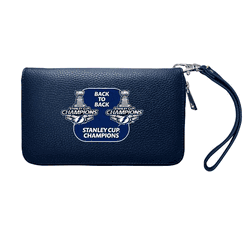 Tampa Bay Lightning Zip Organizer Wallet Pebble B2B