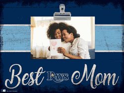 Tampa Bay Rays 10" x 8" Best Mom with Stripe Clip Frame