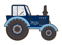 Tampa Bay Rays 12" Tractor Cutout Sign