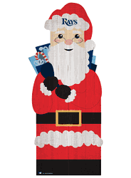 Tampa Bay Rays 31" Santa Leaner