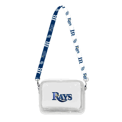 Tampa Bay Rays 3D Logo Clear Fanny Fan Purse
