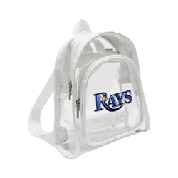 Tampa Bay Rays 3D Logo Clear Mini Backpack