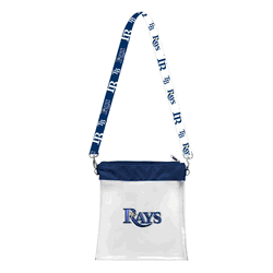 Tampa Bay Rays 3D Logo Clear Satchelette