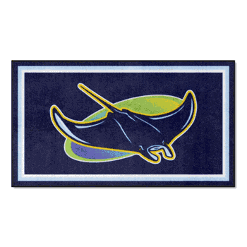 Tampa Bay Rays 3ft. x 5ft. Plush Area Rug