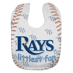 Tampa Bay Rays Baby Bib Full Color Mesh Style