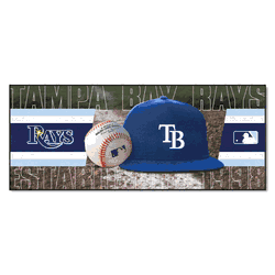 Tampa Bay Rays Baseball Runner Rug - 30in. x 72in.