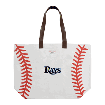 Tampa Bay Rays Baseball Tote