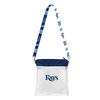 Tampa Bay Rays Clear Pattern Strap Bag