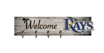 Tampa Bay Rays Coat Hanger 6x24