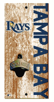 Tampa Bay Rays Distressed Bottle Opener