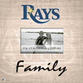 Tampa Bay Rays Family Picture Frame